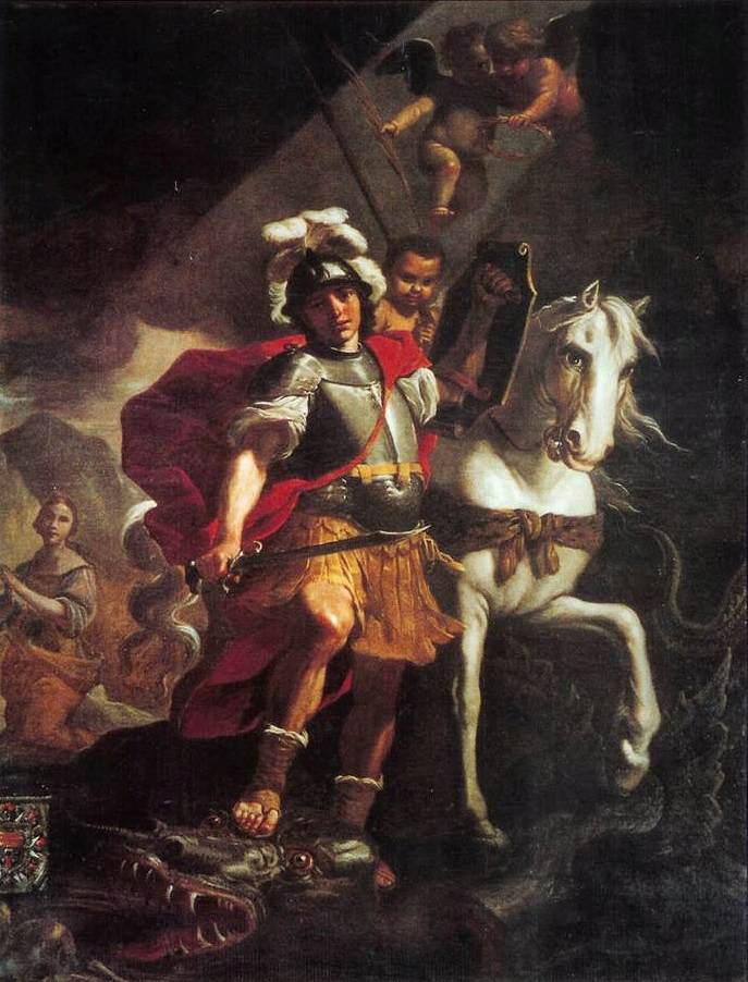 PRETI, Mattia St. George Victorious over the Dragon af